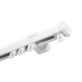 Fix Rod 5814.C9 Tringle Extensible Entre 2 Murs Métal Blanc 140 x 1 x 1