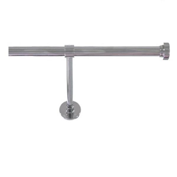 Gordijnroedes in rvs, chroom, messing, zwart, edelstaal, brons op maat gemaakt en snel geleverd in heel nederland en belgie